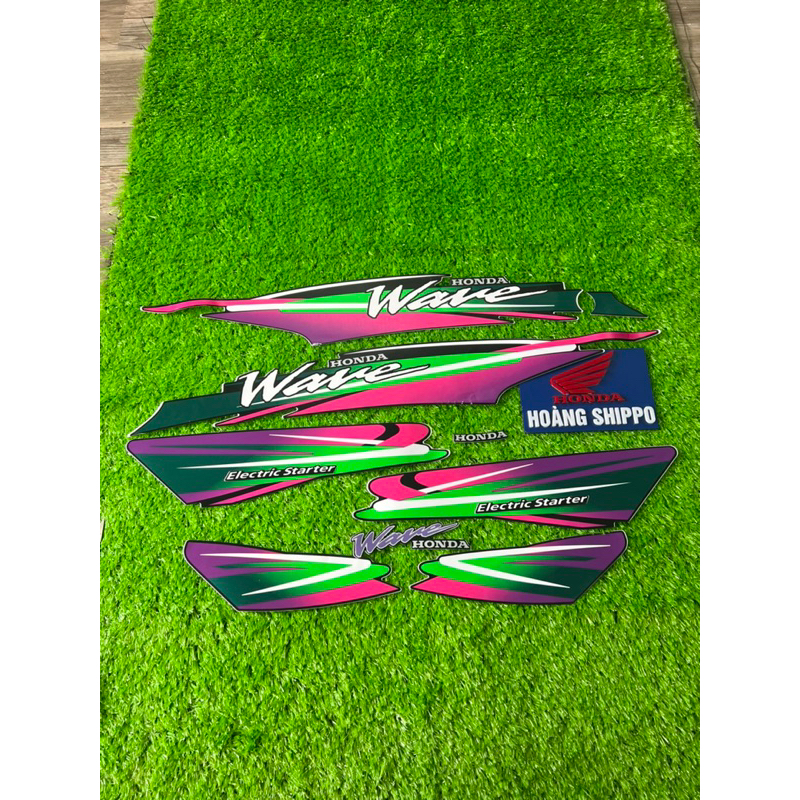 Tem wave thái 100cc 3 lớp đế kondas