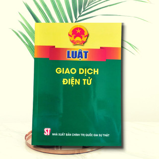 Sách - Luật Giao Dịch Điện Tử