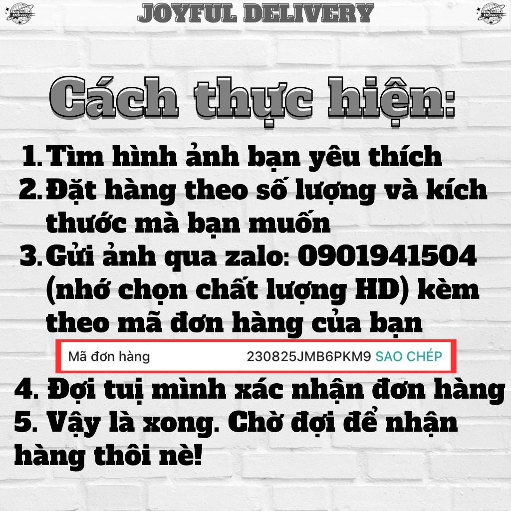 In Poster dán tường, tranh dán tường theo yêu cầu bền màu chống nước khổ A3, A4, A5