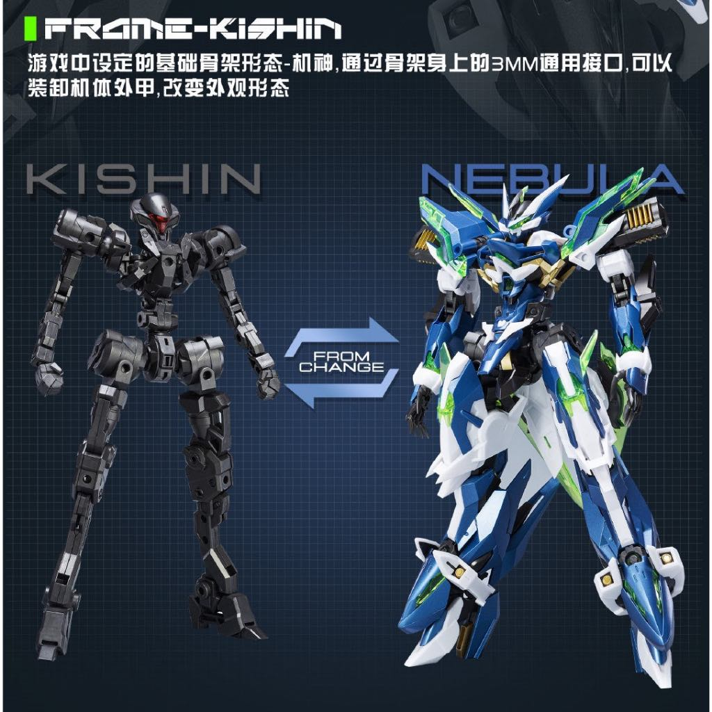 Mô hình lắp ráp Cross Core Mecha MG 1/100 CZ-12A GOD NEBULA HowlingStar Model Kit tặng kèm POSDCARD giá đỡ Base