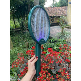 Vợt bắt muỗi thông minh gấp gọn 2 in 1
