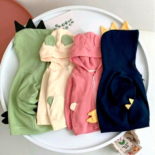 Áo khoác khủng long có mũ cho bé trai và bé gái xịn sò 8-18kg