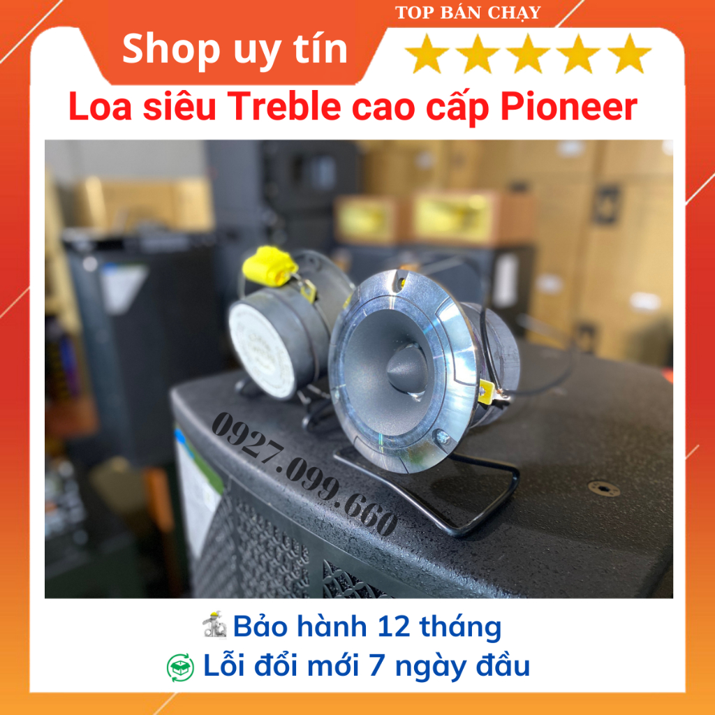 Loa siêu Treble 4inch Vành Nhôm từ đôi , màng titan.Bảo hành 12 tháng
