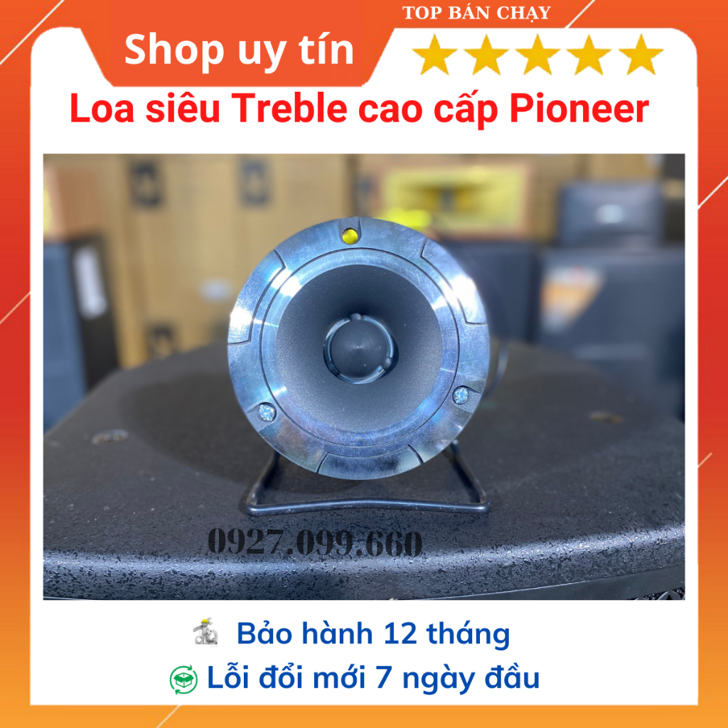 Loa siêu Treble 4inch Vành Nhôm từ đôi , màng titan.Bảo hành 12 tháng