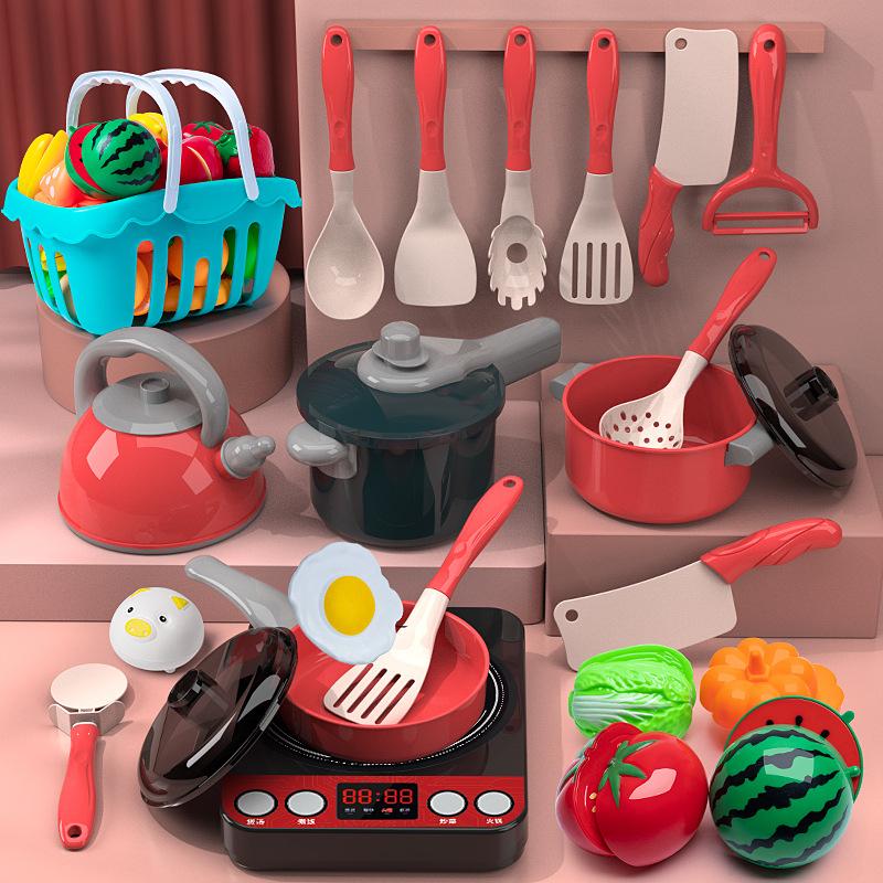 Bộ nấu ăn cho bé đồ chơi nhà bếp nhiều mẫu lựa chọn màu sắc sặc sỡ dụng cụ