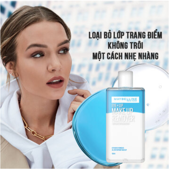 Nước Tẩy Trang Mắt Môi Maybelline Make Up Remover Eye & Lip