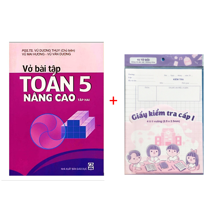 Sách Vở bài tập Toán nâng cao lớp 5 tập 2