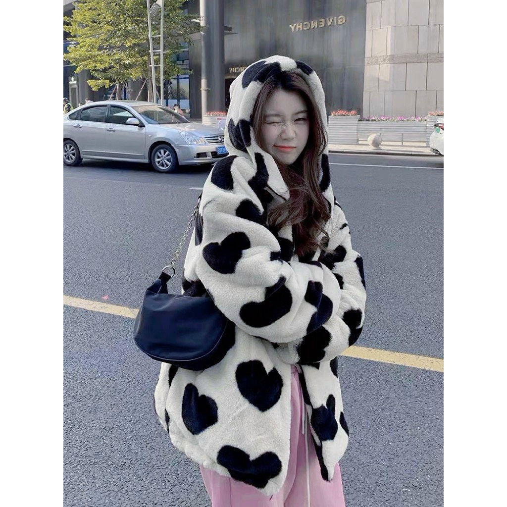 Áo khoác lông cừu nhiều mẫu hình sành điệu, áo khoác lông hình, áo khoác mùa đông