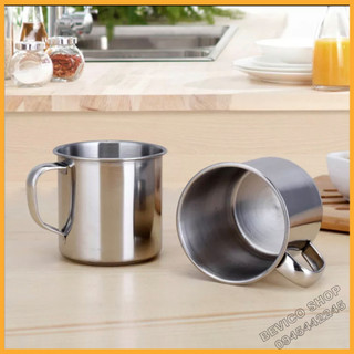 Combo 6-12 ca uống nước inox có quai 7cm