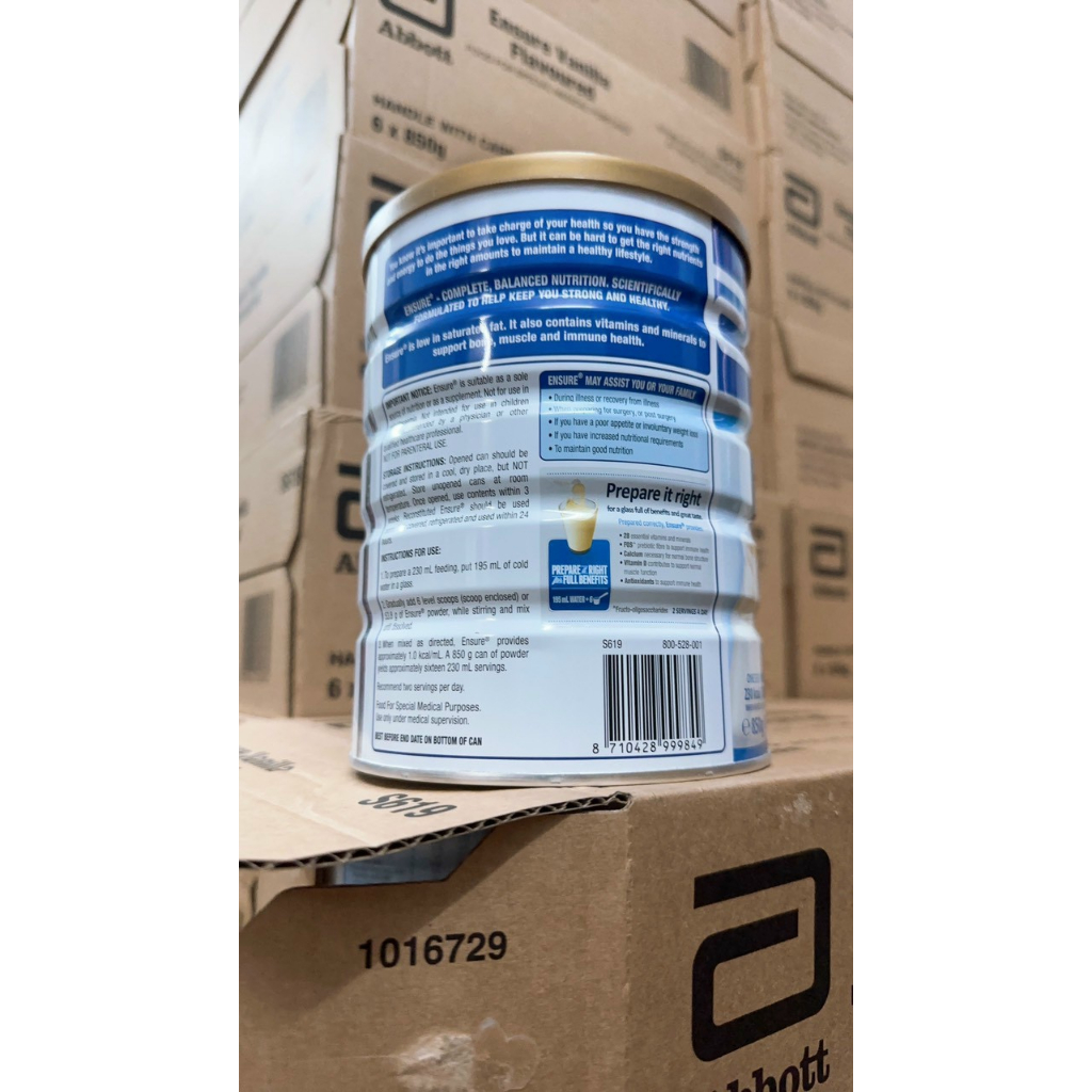 Ensure 850gr hàng Úc, Giá Tốt