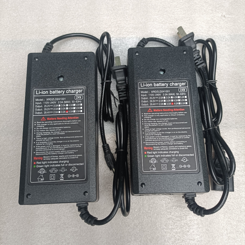 Sạc pin Li-on hệ 7s - 29.4v - 2A-3A-5A có quạt