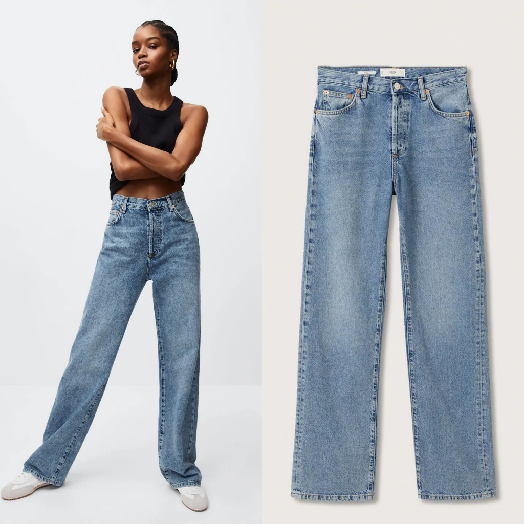 Quần jeans Mango chính hãng size 34 giá sale cực tốt mã 27011117