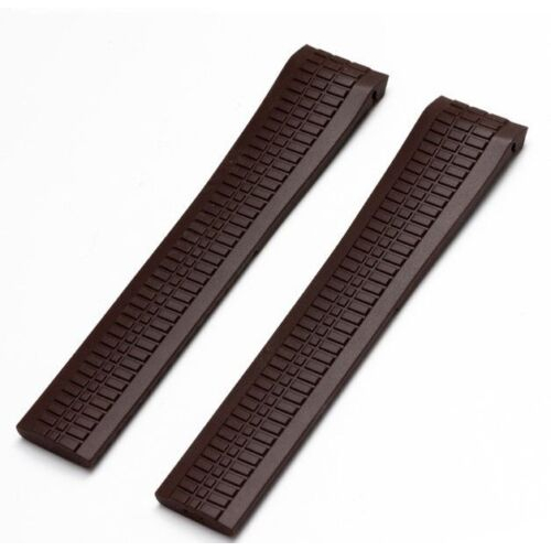Dây silicon thay thế dành cho đồng hồ patek nam đầu cong 22mm