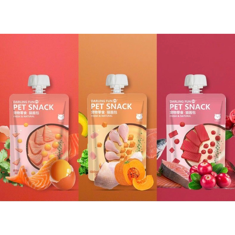 Súp Thưởng Nắp Vặn Tuyp 80gram 3 Vị Giúp Mèo Tăng Cân Tăng Nọng