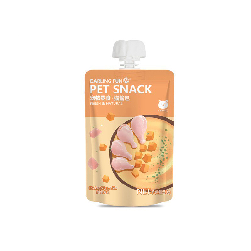 Súp Thưởng Nắp Vặn Tuyp 80gram 3 Vị Giúp Mèo Tăng Cân Tăng Nọng
