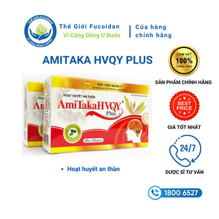 Amitaka HVQY plus - Hoạt huyết an thần, giúp bổ huyết, hoạt huyết