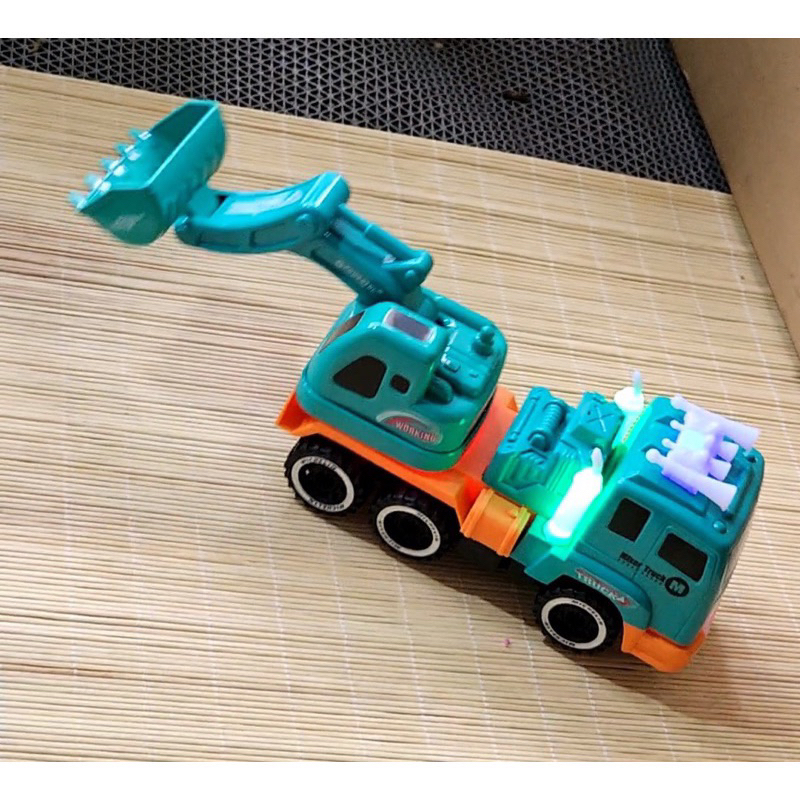 Đồ chơi xe công trình có đèn phát nhạc cho bé HKM Enfa