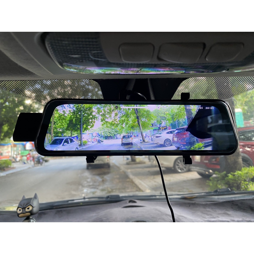 Camera hành trình ô tô X10 XETABON, Full HD 1080p ghi hình trước sau có kết nối điện thoại