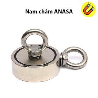 Nam châm cứu hộ 2 mặt siêu mạnh d116mm lực hút 400kg