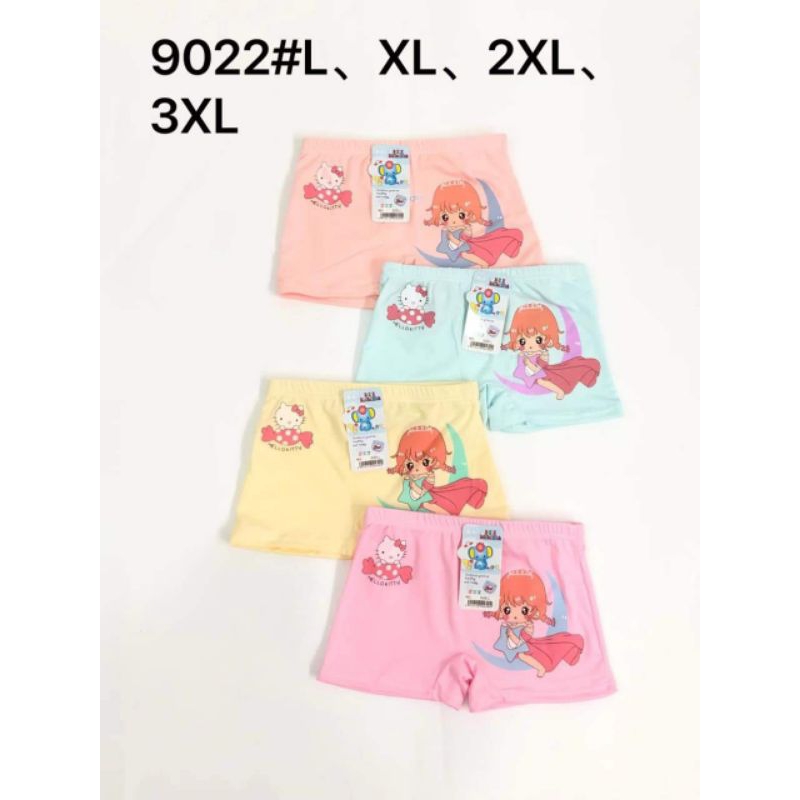 Sét 5_10 quần chip đùi Quảng Châu mỏng mát xinh xắn cho bé gái 12_35kg