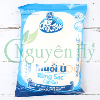 Muối ủ mịn rừng sác cần giờ ông chà và - 1kg
