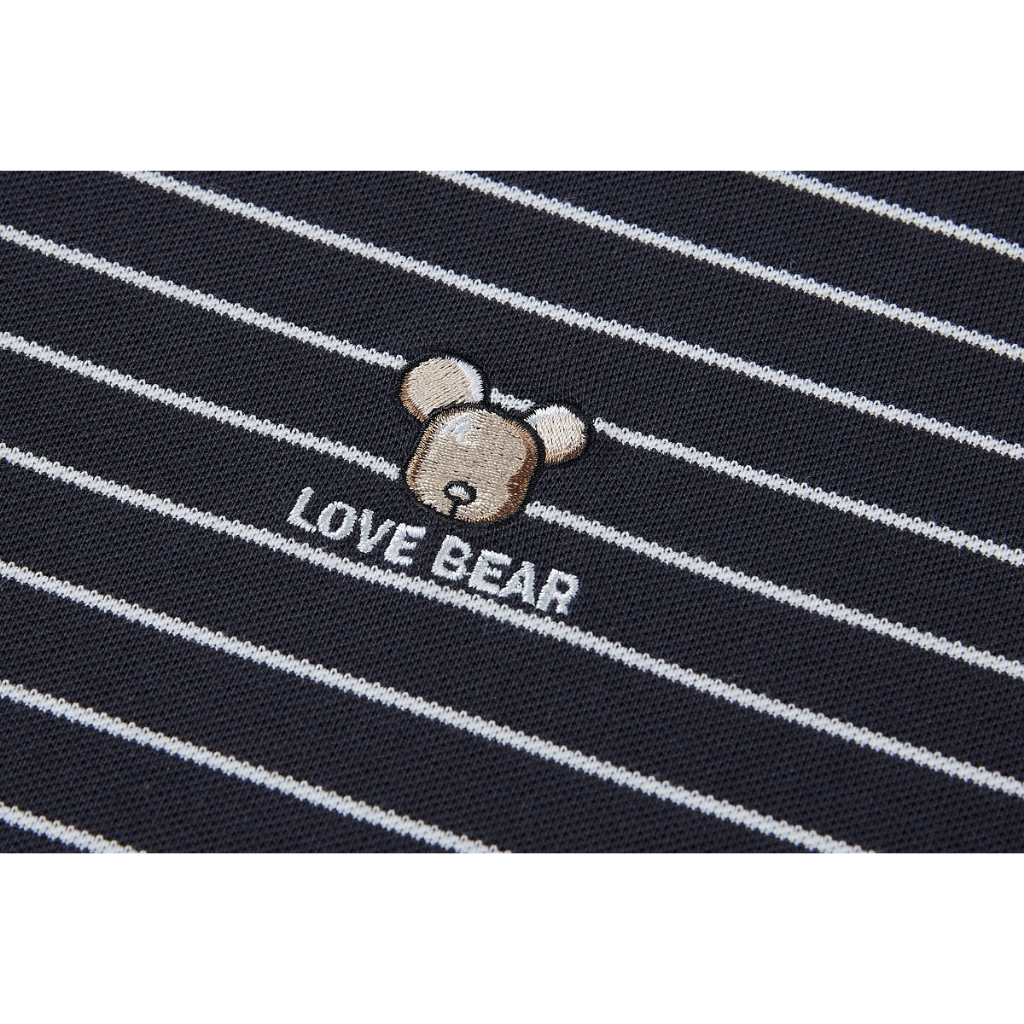 HLAxQee - Áo POLO nam ngắn tay kẻ sọc mảnh mềm mại thân thiện với da Soft & elastic striped Polo Shirt