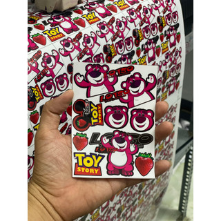 1 tấm decal gấu dâu mini