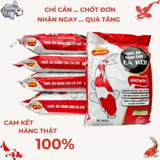 Cám cá koi thức ăn cá koi TĂNG MÀU VÀ SIÊU TĂNG TRƯỞNG KING FEED Hàng thật 100%