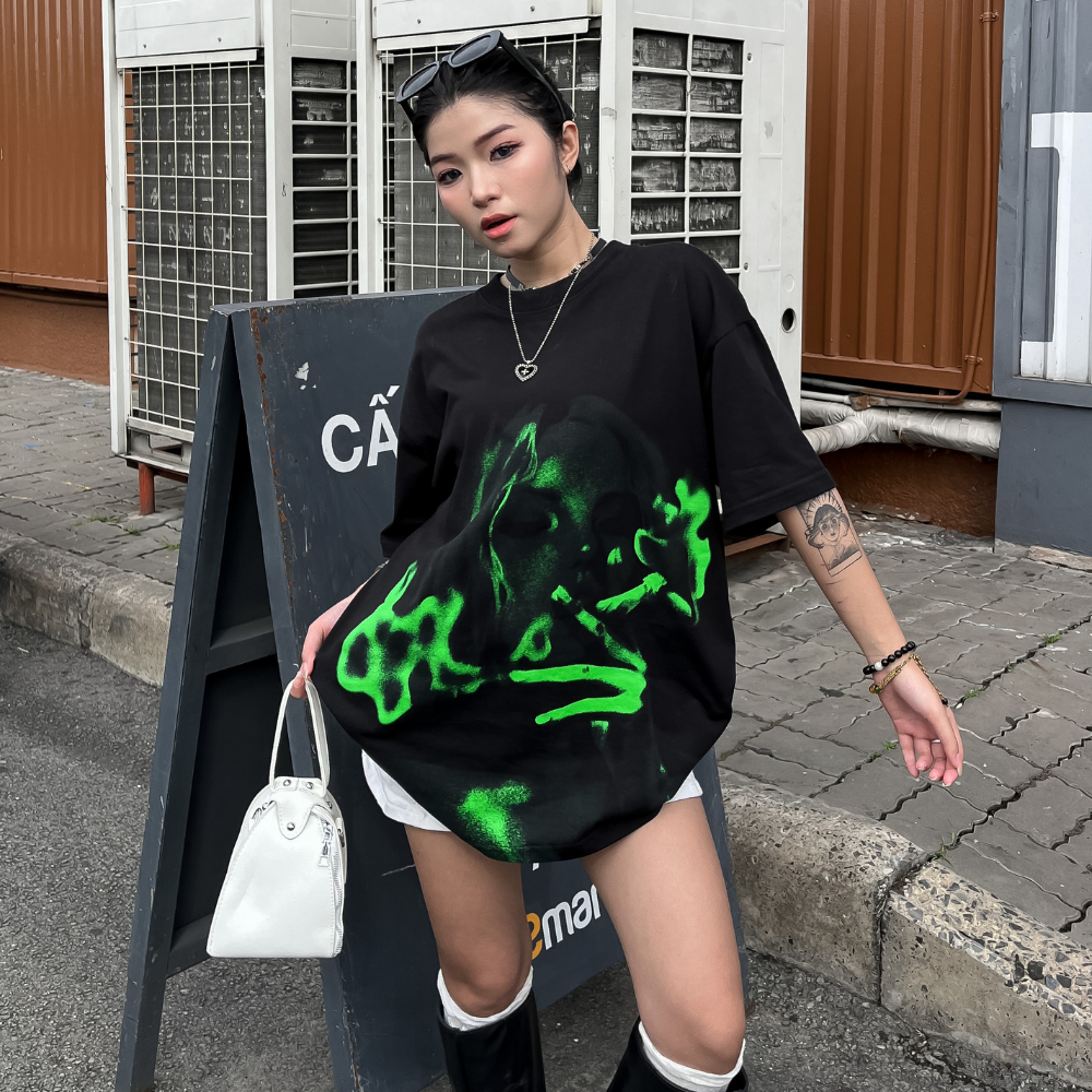 Áo thun unisex Onism SMYS màu đen- Charm tee Onism
