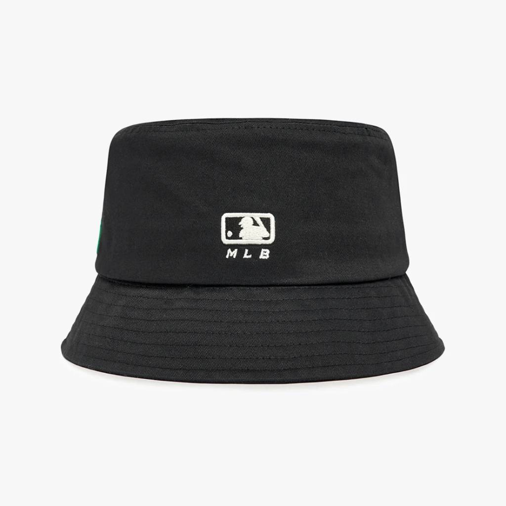 Mũ bucket MOS CAP vải cotton dày dặn thêu logo hình thỏ dễ thương, Nón bucket cao cấp phong cách Hàn Quốc