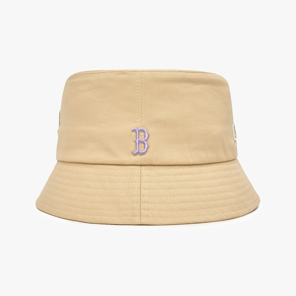 Mũ bucket MOS CAP vải cotton dày dặn thêu logo hình thỏ dễ thương, Nón bucket cao cấp phong cách Hàn Quốc