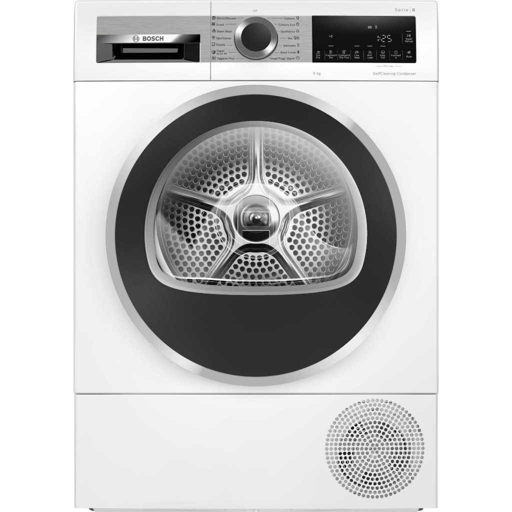 Máy sấy Bosch bơm nhiệt 9kg WQG24570SG - Series 6 - Hàng chính hãng