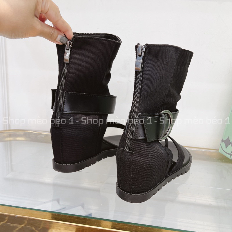 Sandal chiến binh xỏ ngón kali đế xuồng khoá sau fullbox hàng quảng châu cao cấp