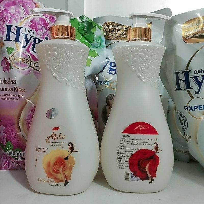Sữa tắm AJOLA 1200ml hương nước hoa cao cấp lưu giữ hương thơm lâu hơn