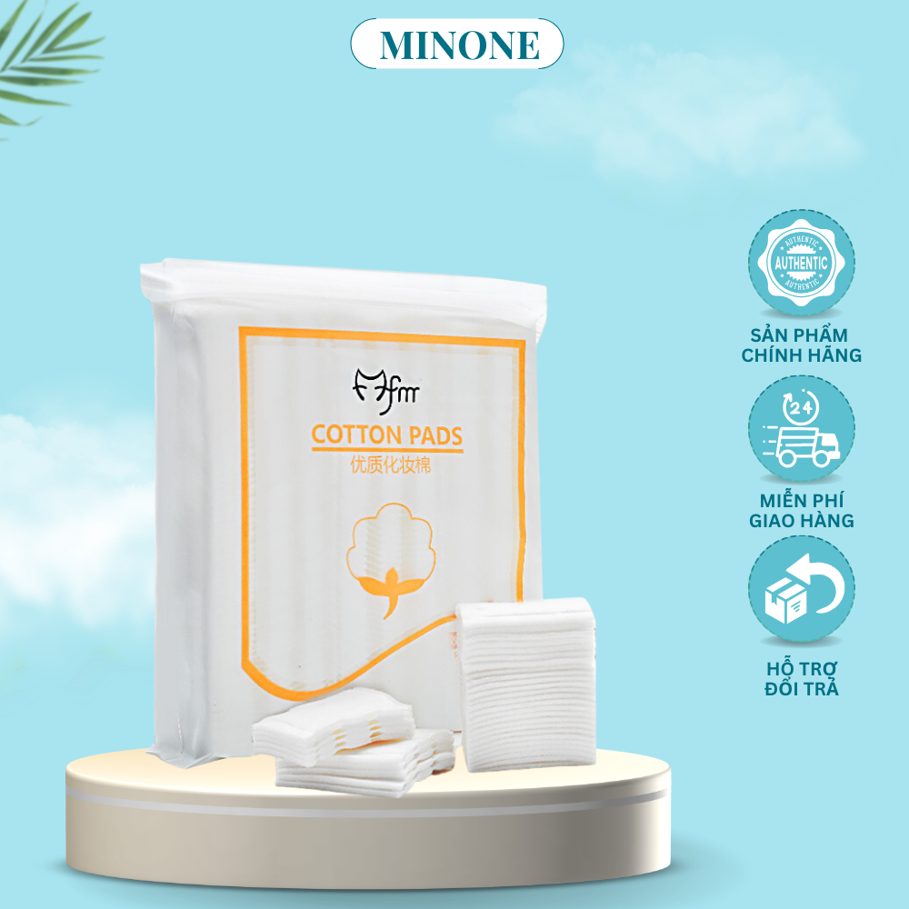 Bông tẩy trang Cotton Pad 222 miếng mềm mịn tiện lợi