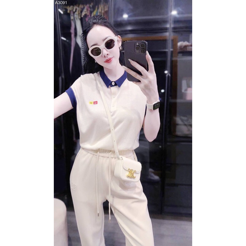 Hc7-áo polo len tay hến