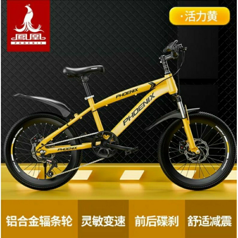 Xe đạp trẻ em Xe đạp thể thao địa hình Phượng Hoàng phoenix xe đạp cho bé trai bé gái 5 - 15 tuổi
