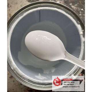 Sơn trắng 2K oto tự bóng đẹp đóng lon 1kg DungPaint