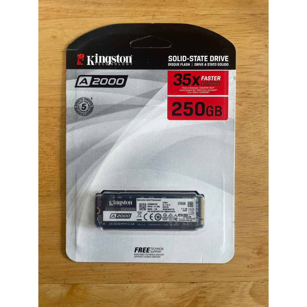 Ổ Cứng SSD M2 NVME PCIE 2280 KINGSTON 250GB/ 500GB/ 1TB NEW BẢO HÀNH 36 THÁNG FULL BOX