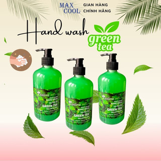 3 chai nước rửa tay tinh chất trà xanh (500ml)