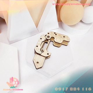 Mô hình lắp ghép gỗ - item vật phẩm csgo, cod, dao củ cải, chibi, cute