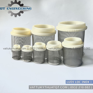 Lưới lọc inox dùng cho luppe và van 1 chiều lò xo