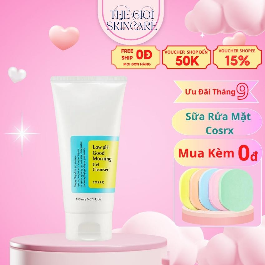 Sữa rửa mặt Cosrx, dành cho da dầu mụn hỗ trợ làm sạch sâu chính hãng hàn quốc