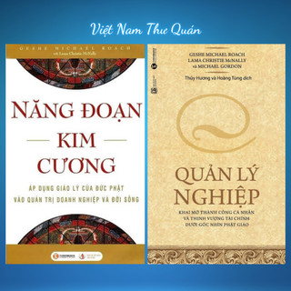 Sách - combo 2 cuốn năng đoạn kim cương + quản lý nghiệp