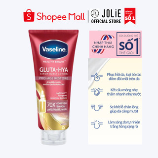Sữa Dưỡng Thể Vaseline Siêu Trắng 70x Collagen Gluta Hya Pro Age Restore 70X Trắng Da Chống Lão Hoá 300ml