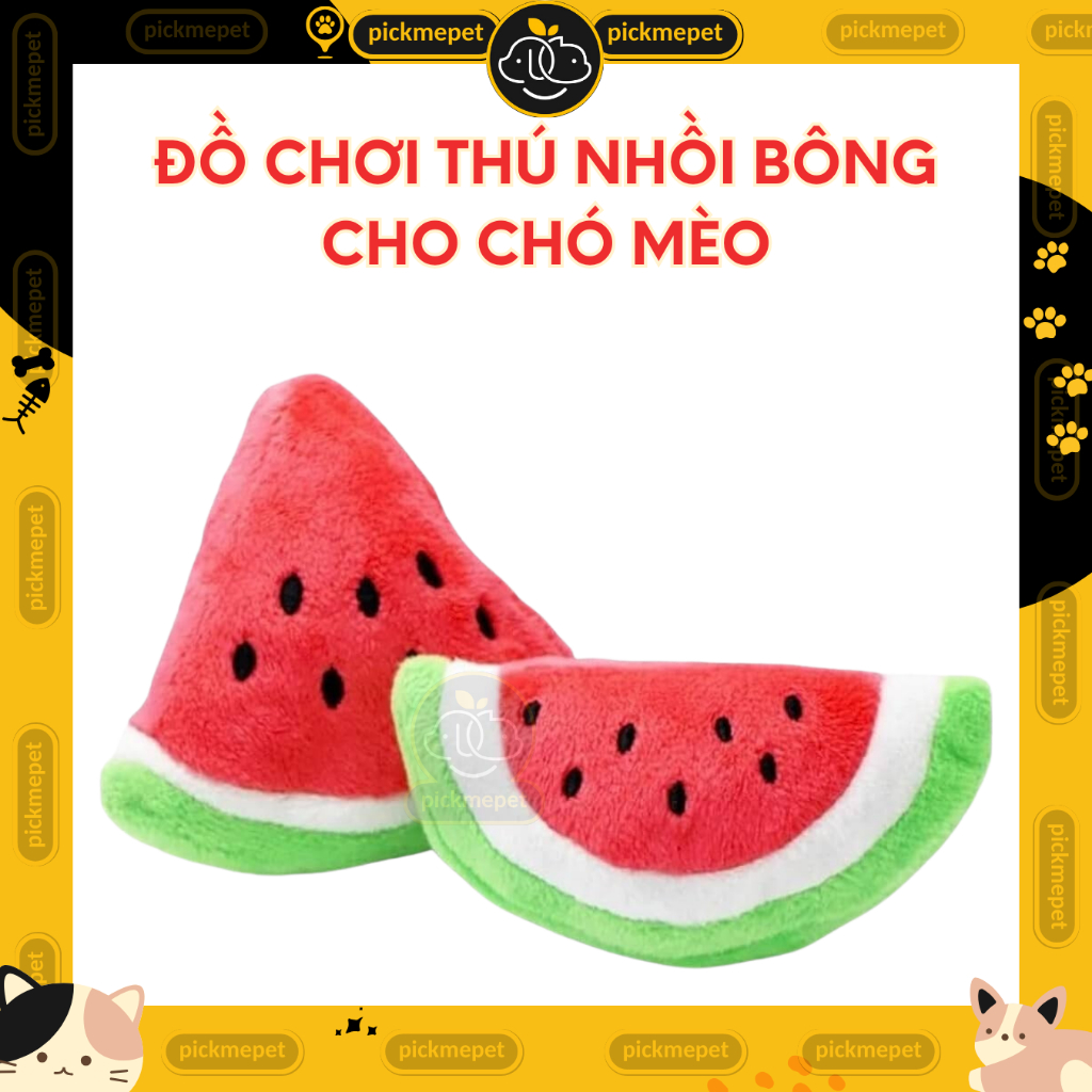 Đồ Chơi Thú Nhồi Bông Vui Nhộn cho Chó Mèo