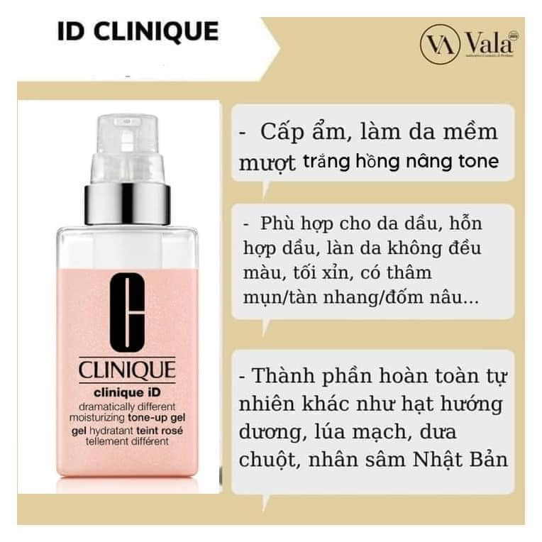 Gel Dưỡng Nâng Tone CLINIQUE ID TONE UP GEL Tuýp 50mL