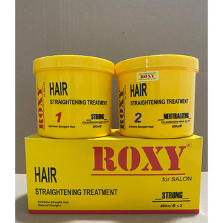 Kem Duỗi Tóc Cao Cấp Collagen Roxy Siêu khỏe 600ML X 2