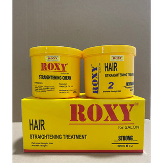 Kem duỗi tóc cao cấp collagen roxy siêu khỏe 600ml x 2