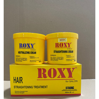 Kem Duỗi Tóc Cao Cấp Collagen Roxy Siêu khỏe 600ML X 2